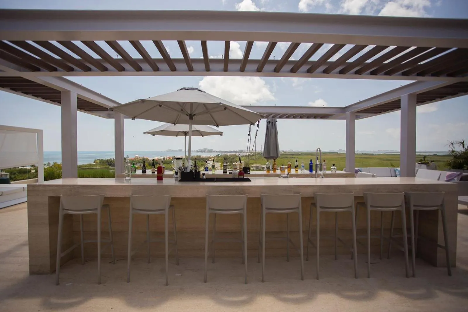 Apartmán Rooftop Pool- Family Apartment- Ocean View -Close Cancún