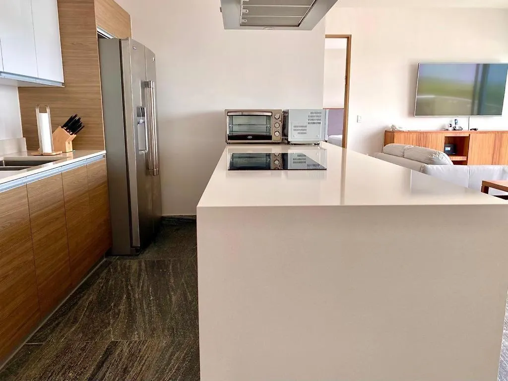 Apartmán Rooftop Pool- Family Apartment- Ocean View -Close Cancún