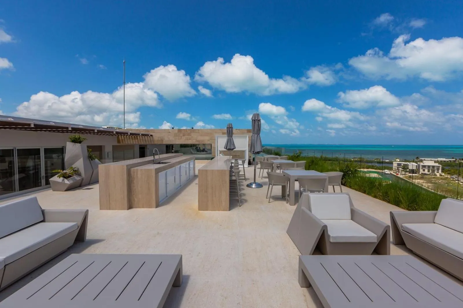 Apartmán Rooftop Pool- Family Apartment- Ocean View -Close Cancún
